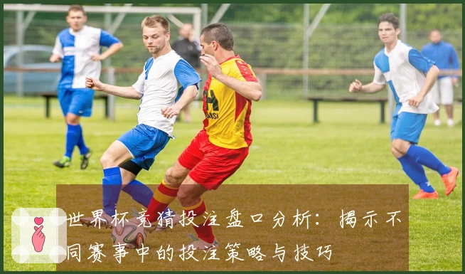 世界杯竞猜投注盘口分析：揭示不同赛事中的投注策略与技巧